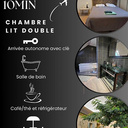 לה מניל-אמלו Chambre Privee A 10Min De Roissy Cdg, Au Calme, Parking Gratuit מראה חיצוני תמונה